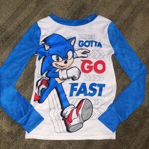 NWOT Sonic the Hedgehog PJ Top 🐕
